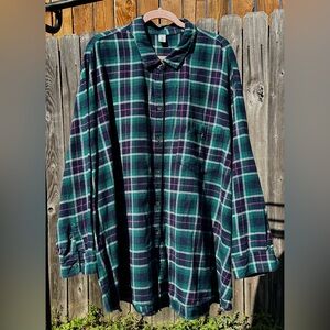 Old Navy 4X Flannel button down